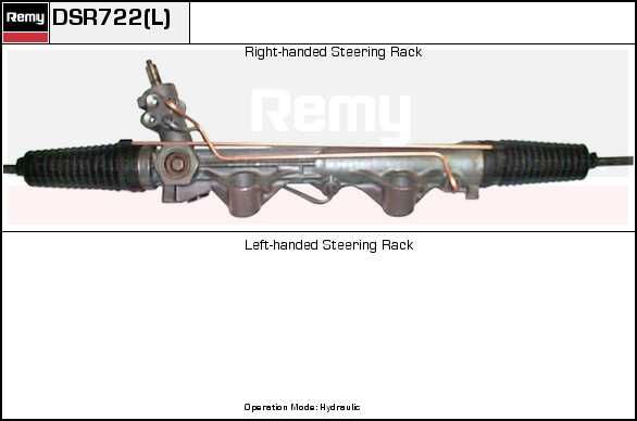DELCO REMY Рулевой механизм DSR729L